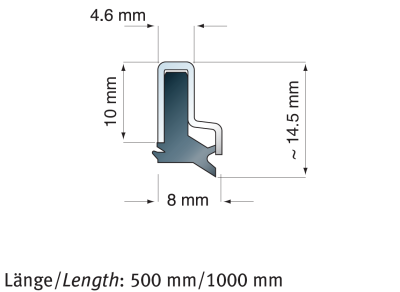 Raclor pentru ghidaje FBA 14